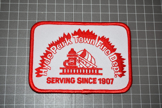 Hyde County Town Vermont Fire Department Patch (U.S. Fire Patches)