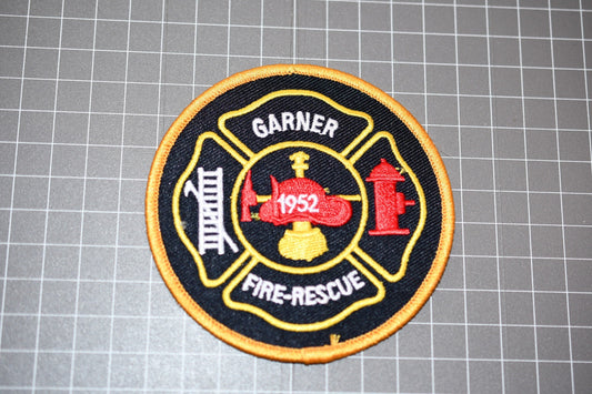 Garner North Carolina Fire Rescue Patch (B23-150)