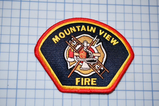 Mountain View California Fire Department Patch (B25-190)