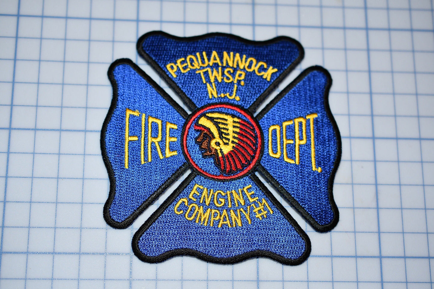 Pequannock Township New Jersey Fire Department Patch (B28-318)