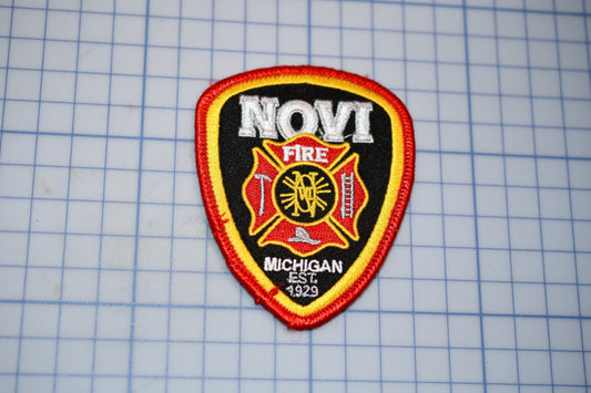 Novi Michigan Fire Department CAP Patch (B25-335)