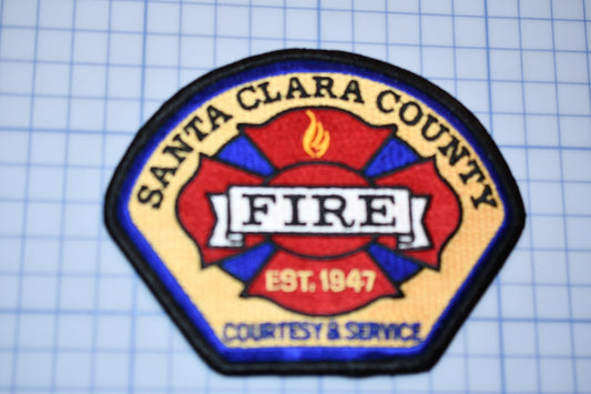 Santa Clara County California Fire Department Patch (B29-337)