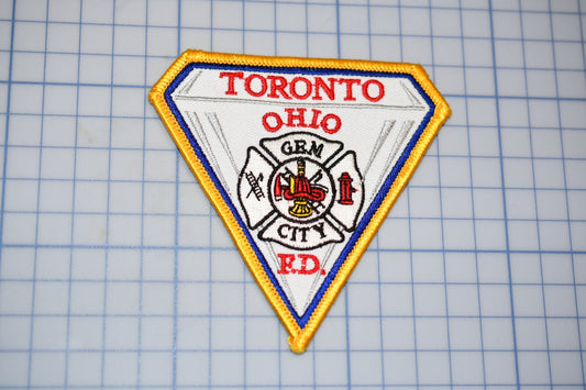 Toronto Ohio Fire Department Patch (B29-349)