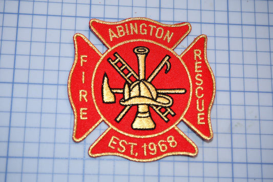 Abington Pennsylvania Fire Rescue Patch (B29-361)