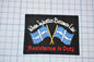 A &quot;When Injustice Becomes Law Resistance Is Duty&quot; Sew On Biker Patch (B30-366)