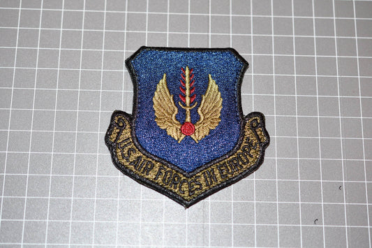 Usaf U.s. Airforces In Europe Patch - Subdued (Hook & Loop) ( Us-Mil )