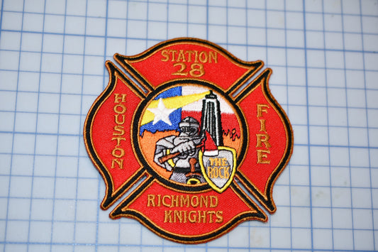 Houston Texas Fire Department Station 28 Patch (B11)