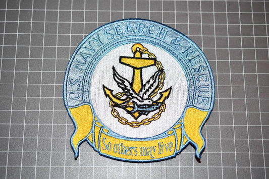 USN Search & Rescue &quot;So Others May Live&quot; Patch (B10-091)