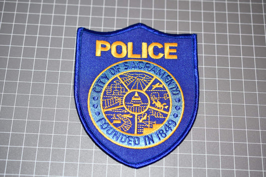 Sacremento California Police Patch (B6)