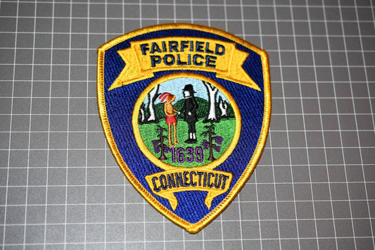 Fairfield Connecticut Police Patch (B20)