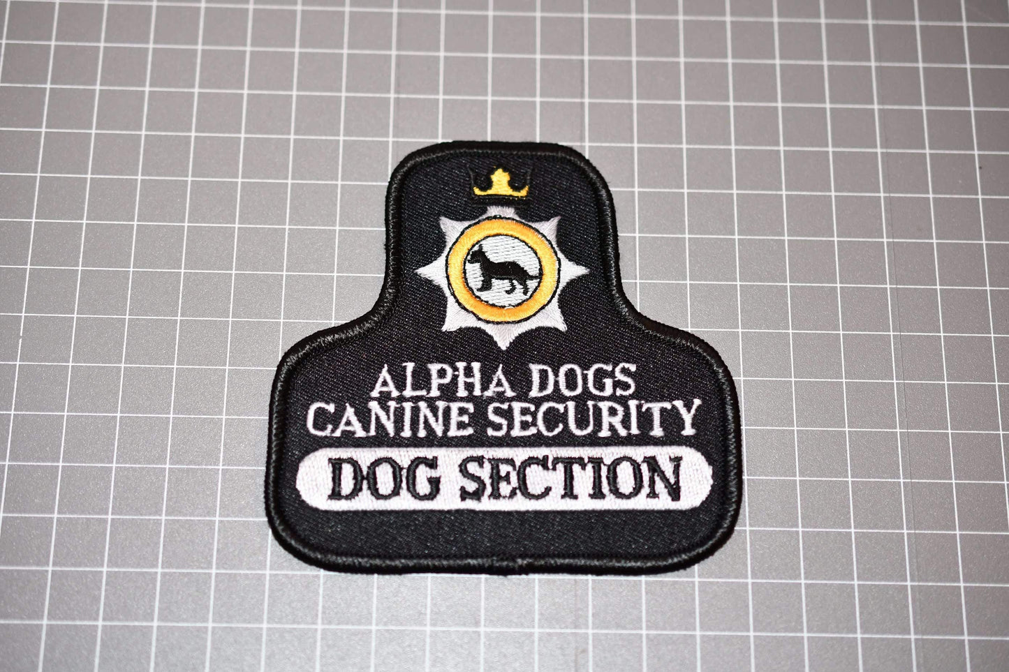 Alpine Dogs Canine Section Dog Section Patch (B1)