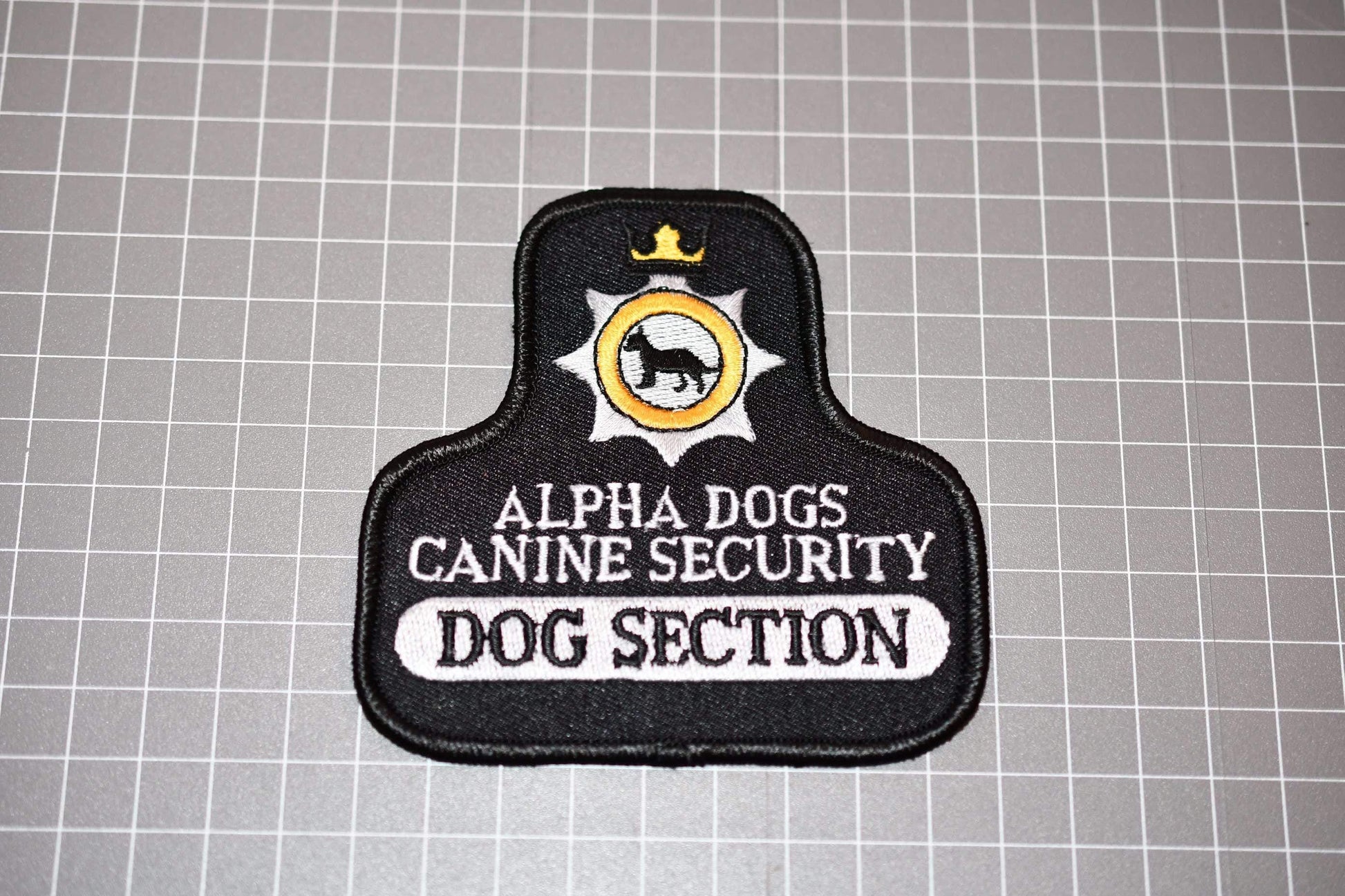 Alpine Dogs Canine Section Dog Section Patch (B1)