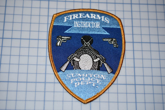 Sumiton Alabama Police Firearms Instructor Patch (S3-248)