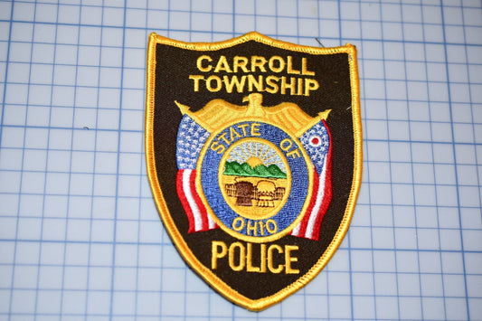 Carroll Township Ohio Police Patch (S3-274)