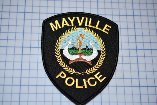 Mayville Wisconsin Police Patch (S4-286)