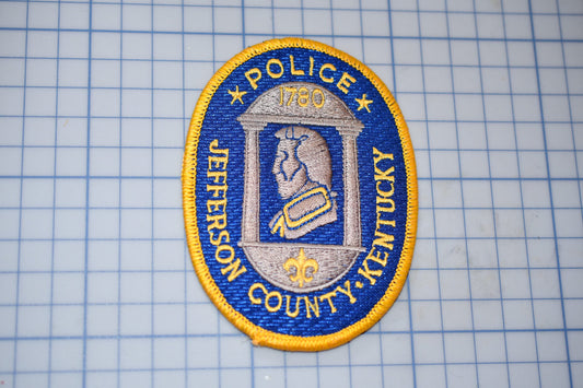 Jefferson County Kentucky Police Patch (S4-298)