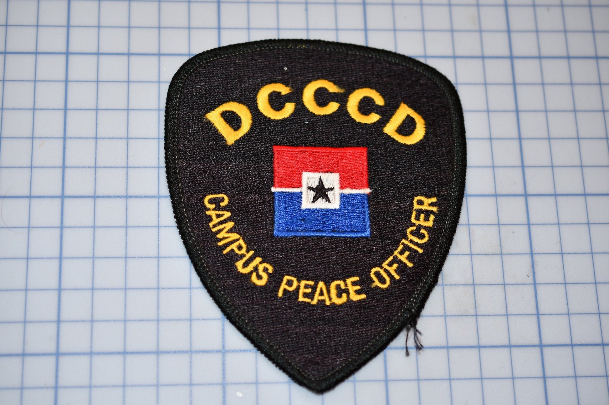 Dallas County Community College Texas Campus Peace Officer Patch (S4-299)