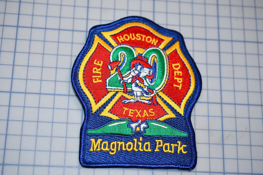 a patch with a fire department logo on it