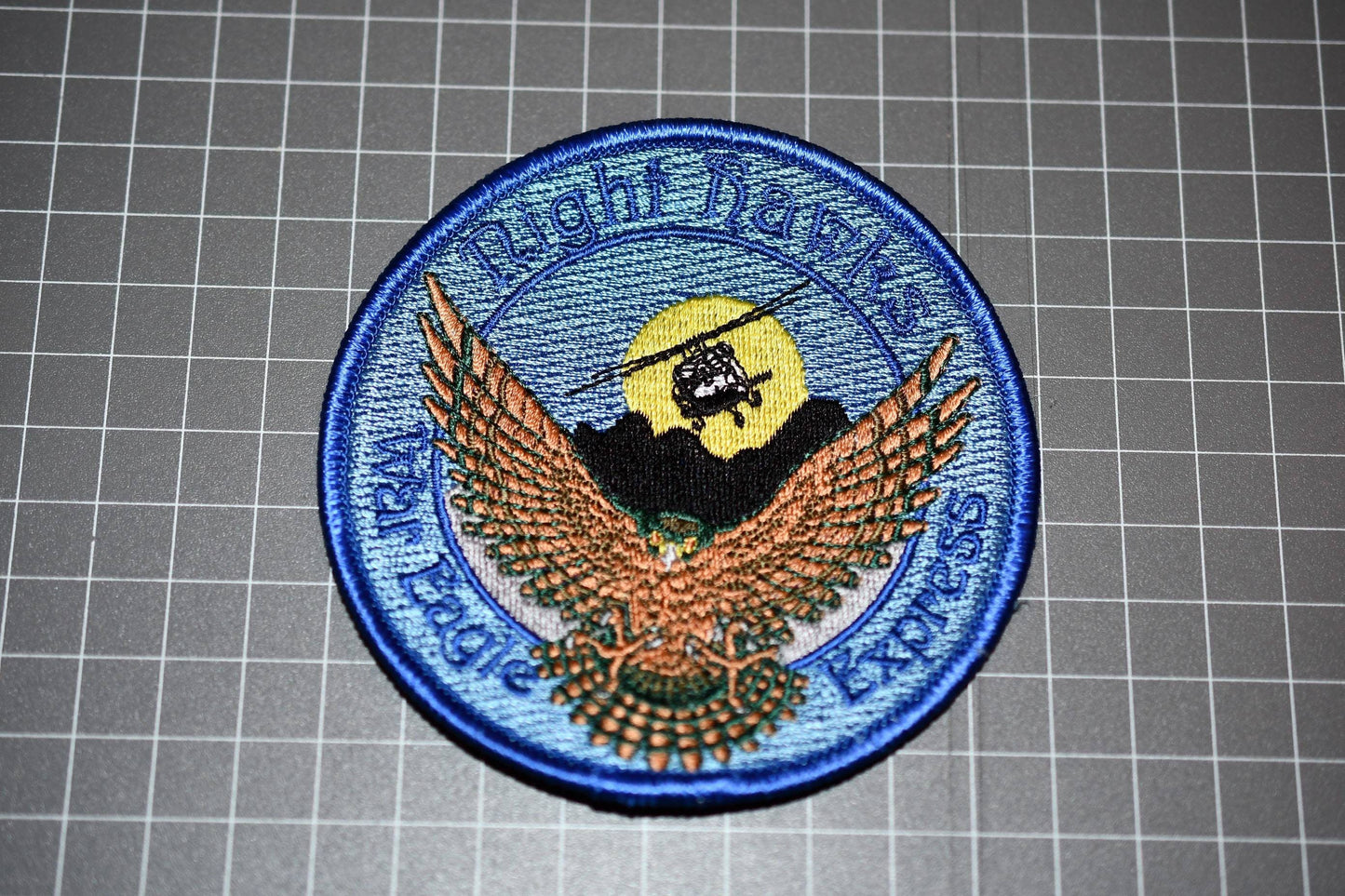 US Army Night Hawks &quot;War Eagle Express&quot; Patch (B10-112)