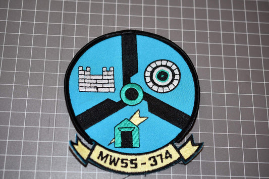 USMC Marine Wing Support Squadron 374 Patch (B10-121)