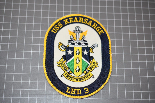 USN USS Kearsarge LHD 3 Patch (B10-139)