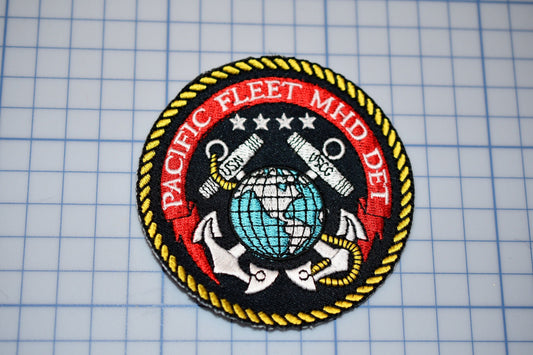 USN Pacific Fleet MHD DET Patch (B21-174)