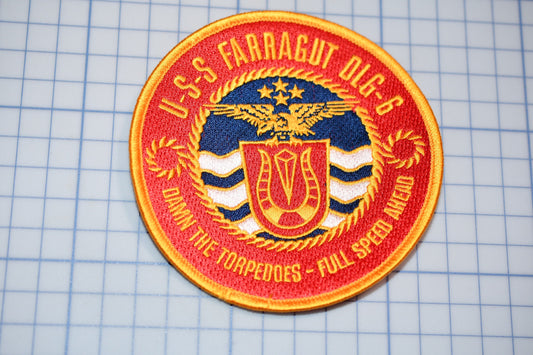 USN USS Farragut DLG-6 Patch (B29-344)