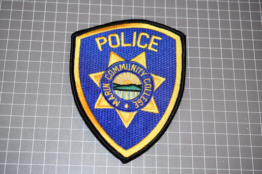 Marin Community College California Police Patch (U.S. Police Patches)