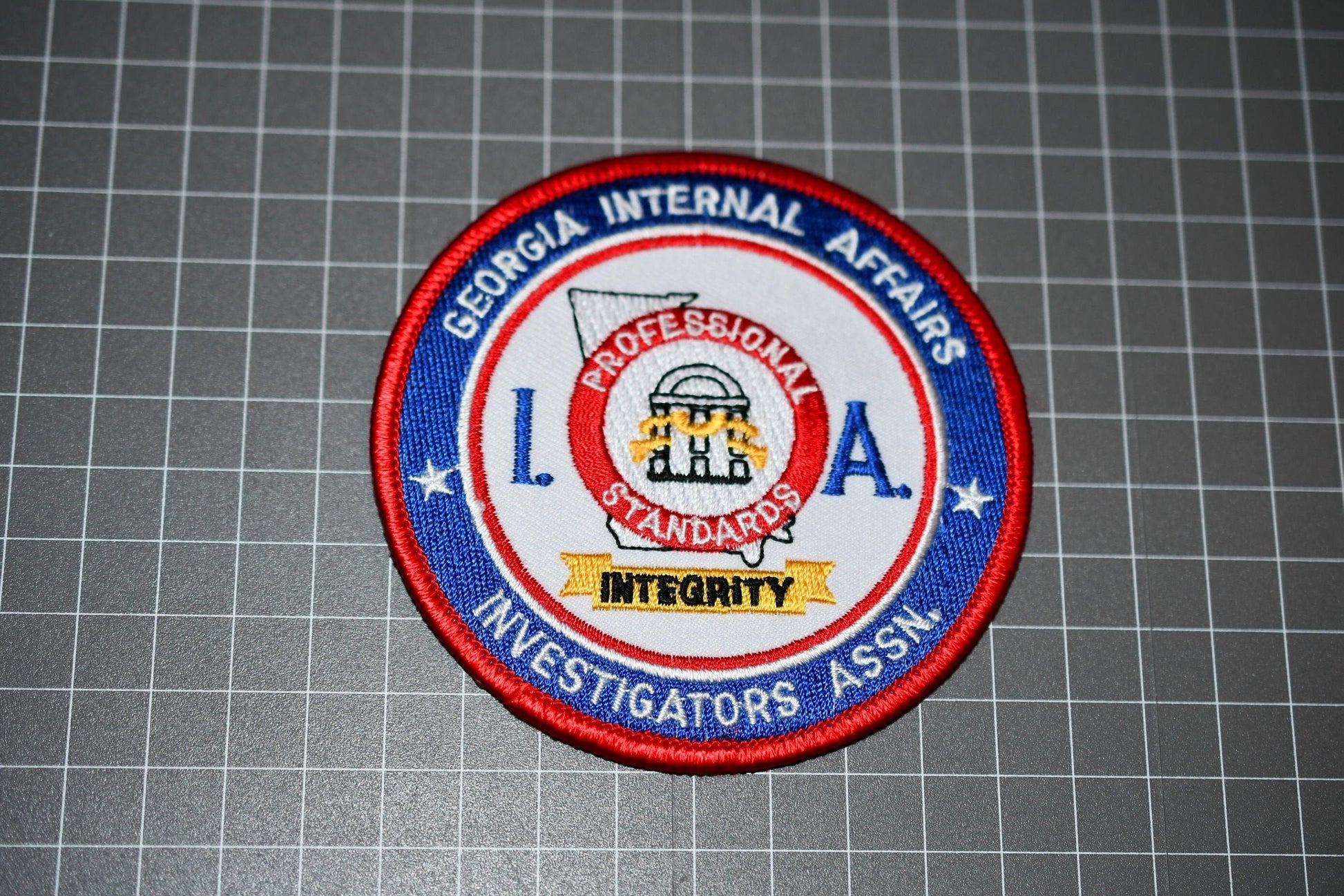 Georgia Internal Affairs Investigators Association Patch (B2)