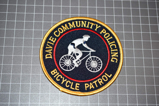 Davie Community Policing Florida Bicycle Patrol Patch (B1)