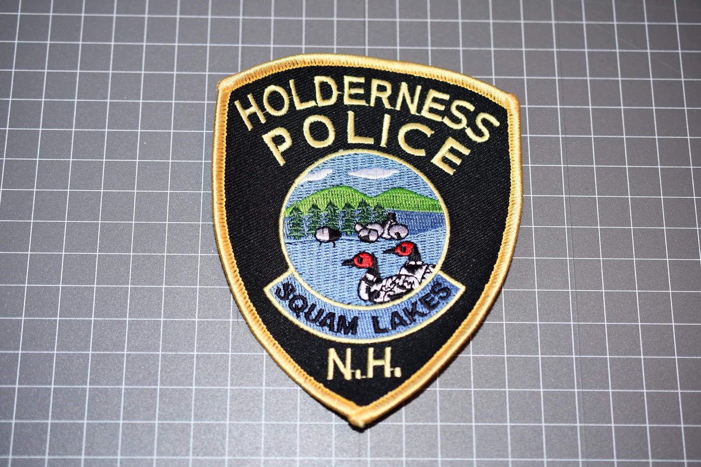 Holderness New Hampshire Police Patch (B3)