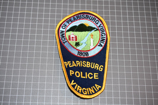 Pearisburg Virginia Police Patch (B3)