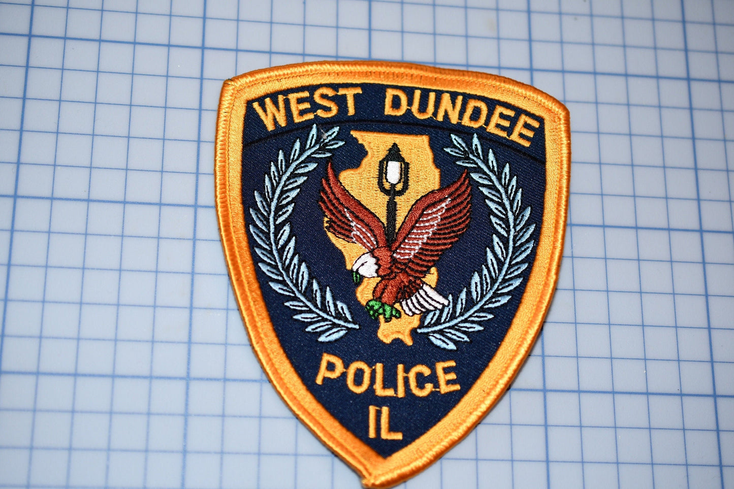 West Dundee Illinois Police Patch (S3-273)