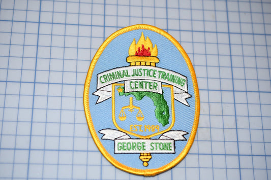 George Stone Criminal Justice Training Center Florida Patch (S4-281)