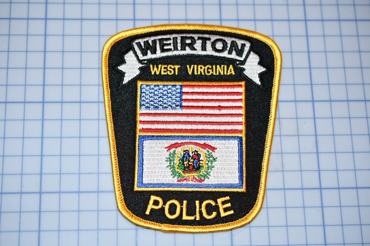 Weirton West Virginia Police Patch (S4-288)