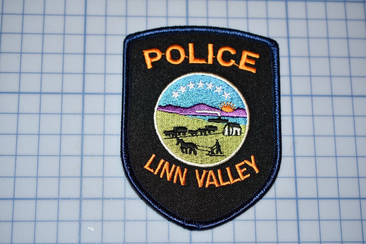 Linn Valley Kansas Police Patch (S4-291)