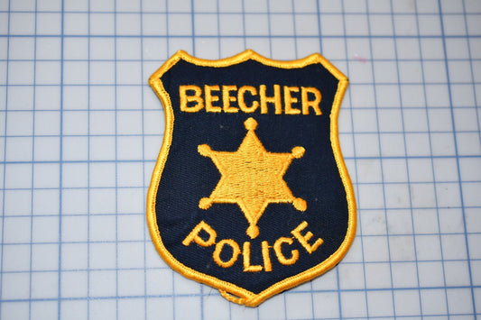 Beecher Illinois Police Patch (S4-301)