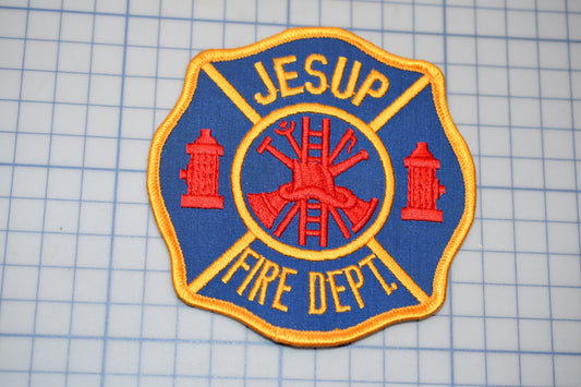 a patch with a fire department logo on it