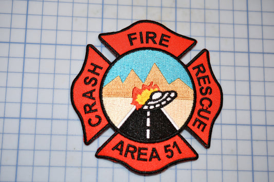 a patch with a fire department logo on it