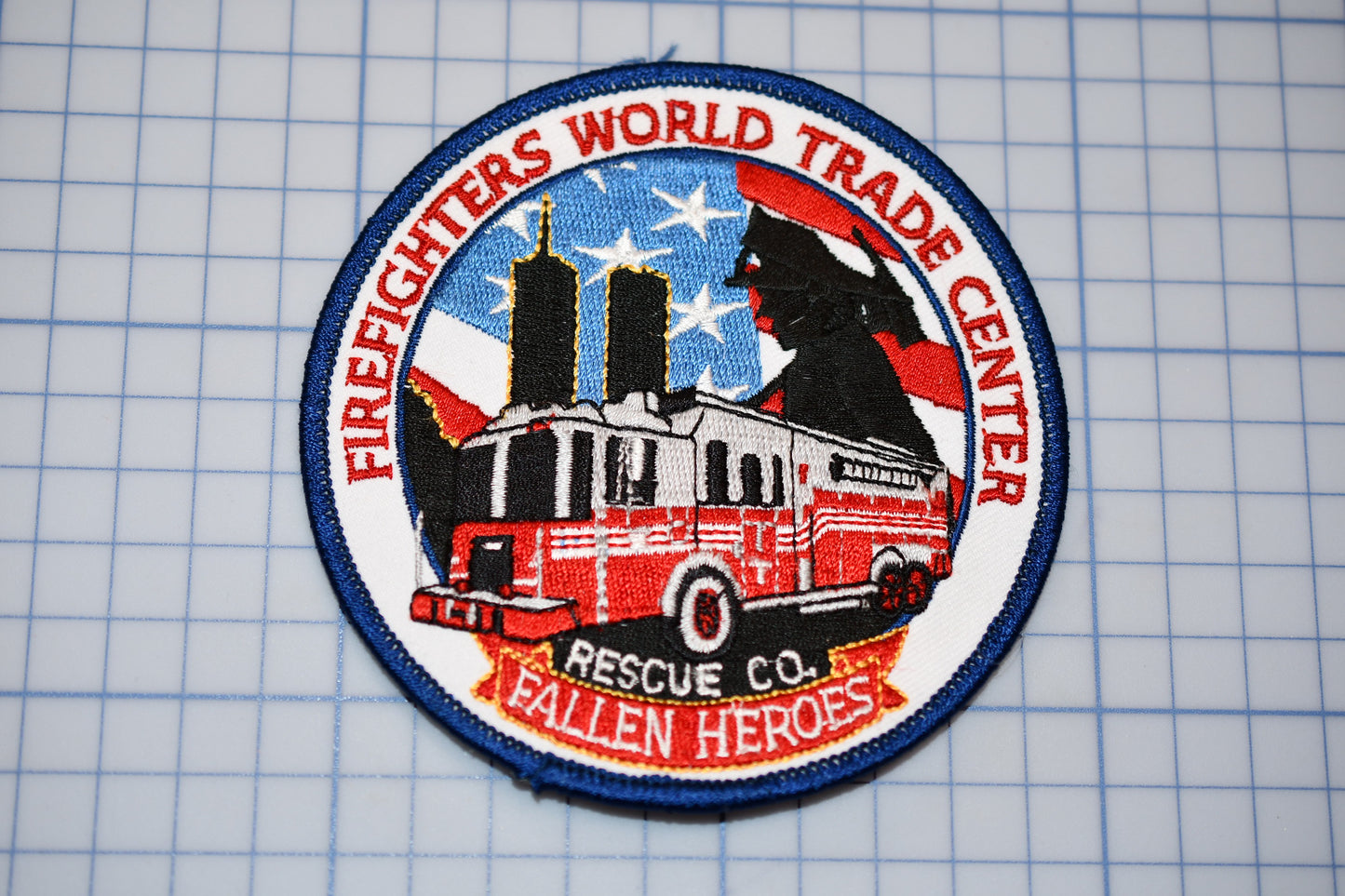 Firefighters World Trade Center Patch (B29-337)