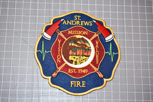 St. Andrews Fire Department Patch (B19)