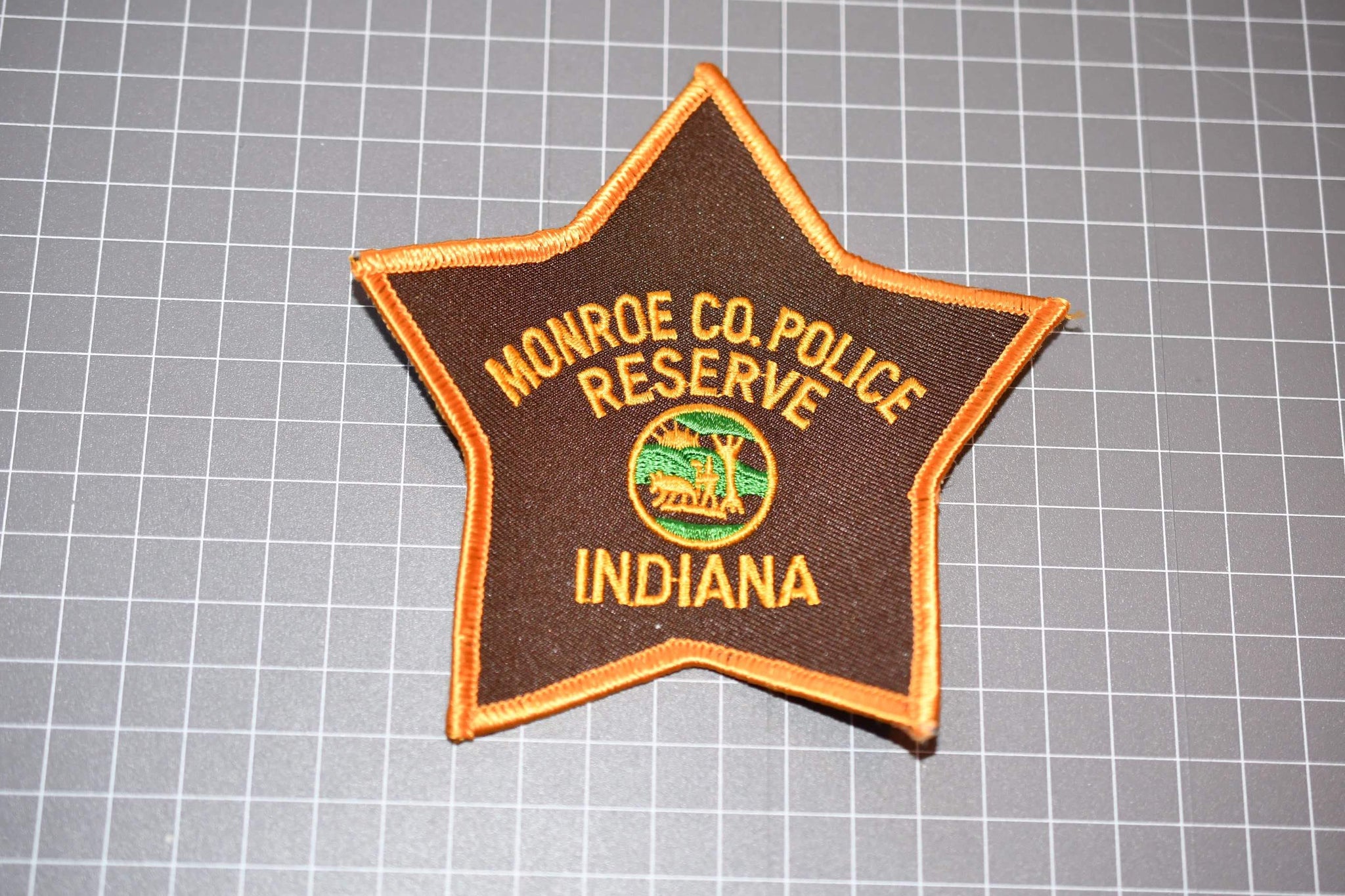 Monroe County Indiana Police Reserve Patch (B3)