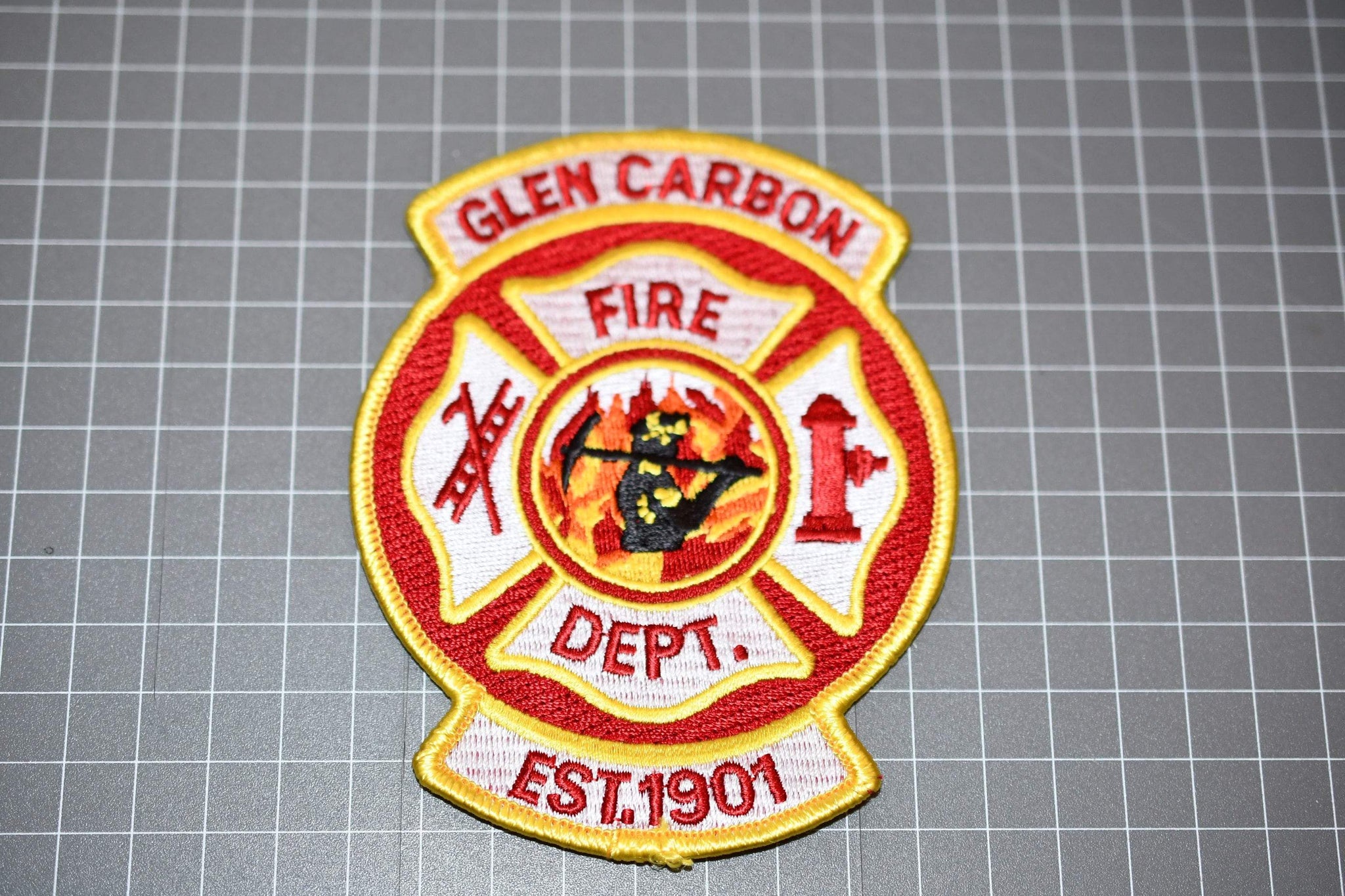 Glen Carbon Illinois Fire Department Patch (B8)