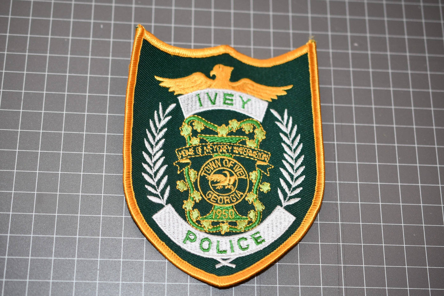 Ivy Georgia Police Patch (B20)