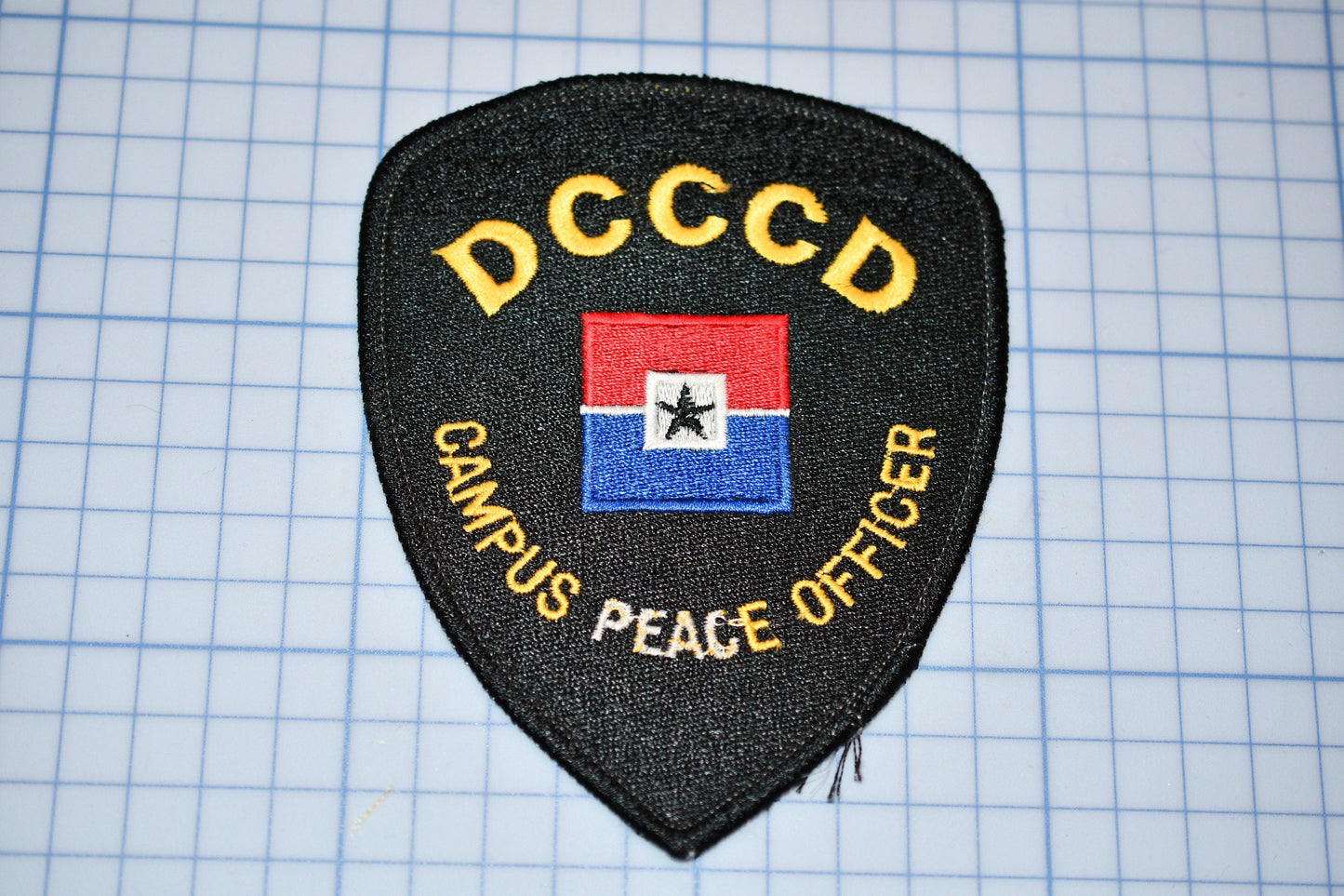 Dallas County Community College Texas Campus Peace Officer Patch (S3-278)