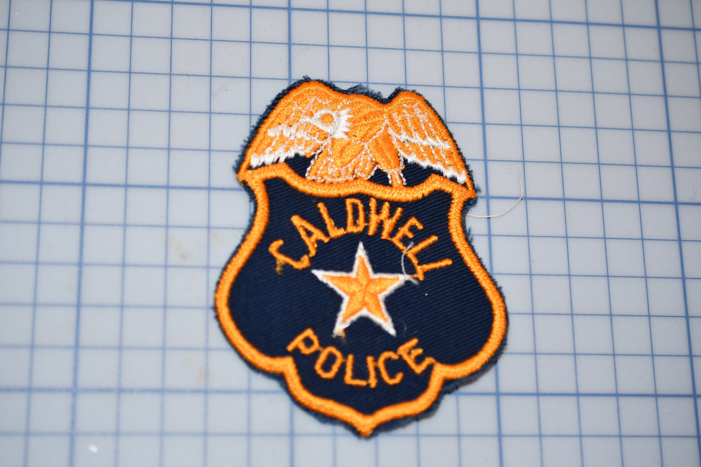 Caldwell Texas Police Patch (S4-294)