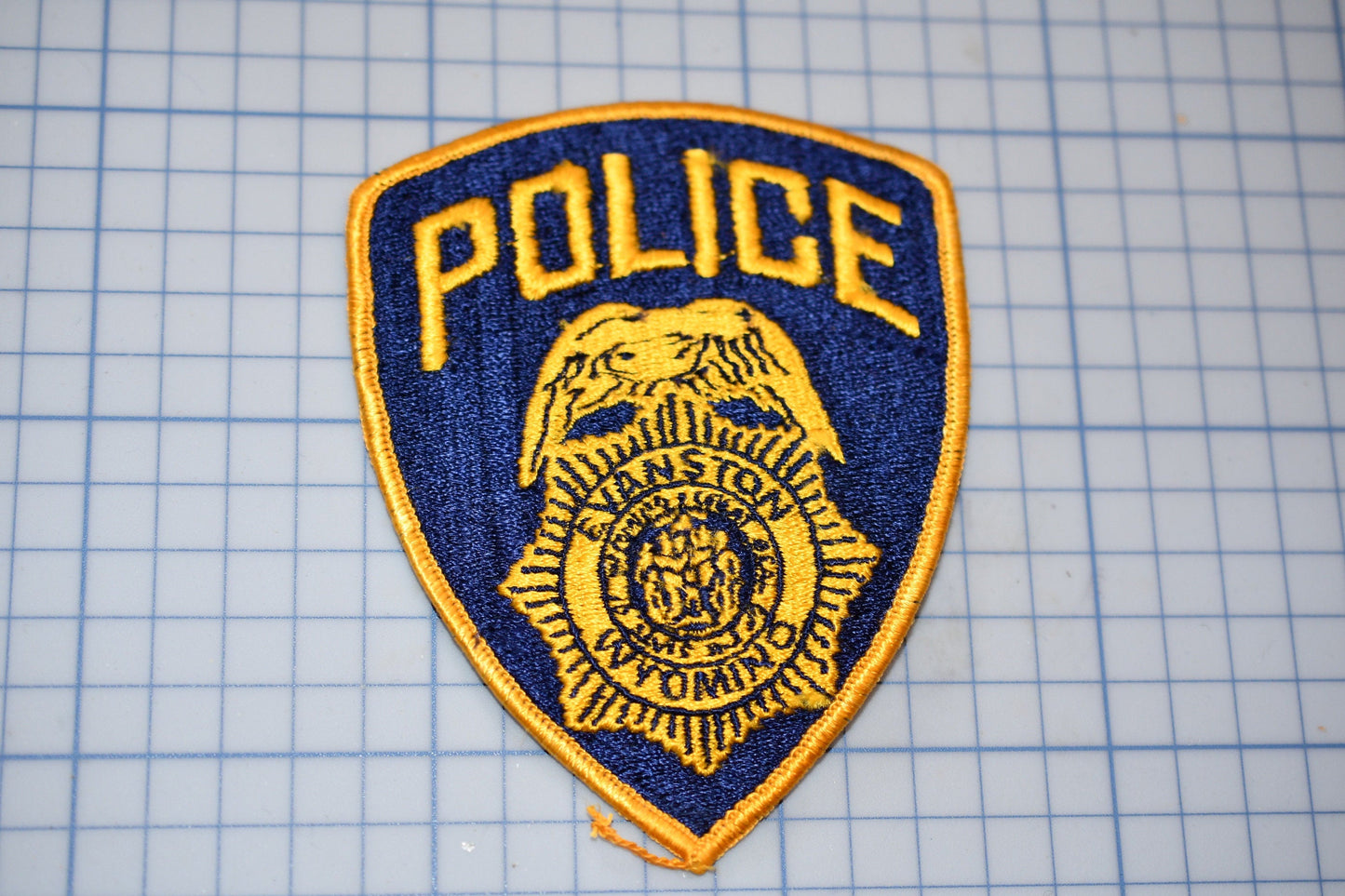 Evanston Wyoming Police Patch (S4-299)